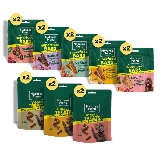 Big Flavour Treats Bundle for Large Dogs image number 0